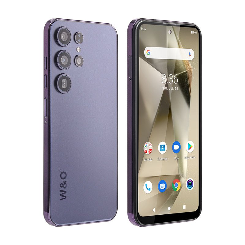 Wholesale X500 PRO 6.5 Inch HD Touch Screen Android Smartphone 4G LTE 4GB+128GB Storage English Operating Global 4G Phone